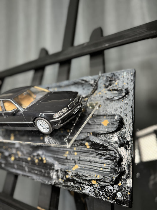 BMW E38 750 iL Black