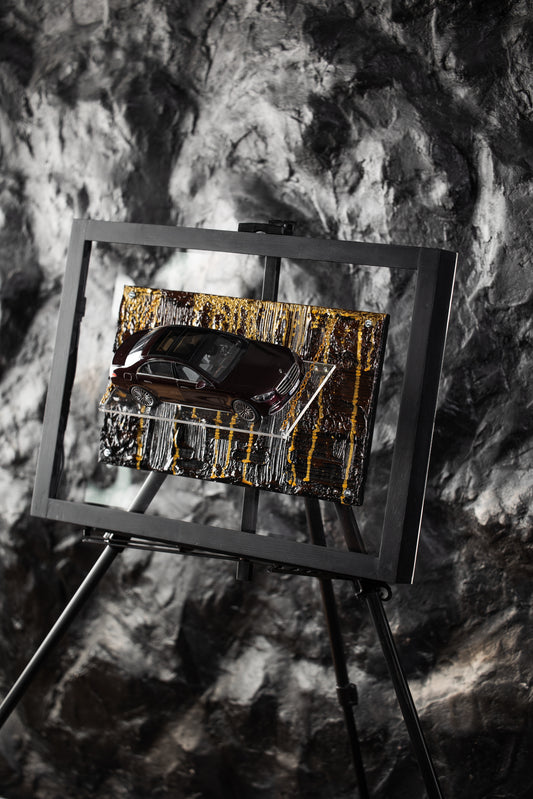 MERCEDES S CLASS W223 AMG LINE RED