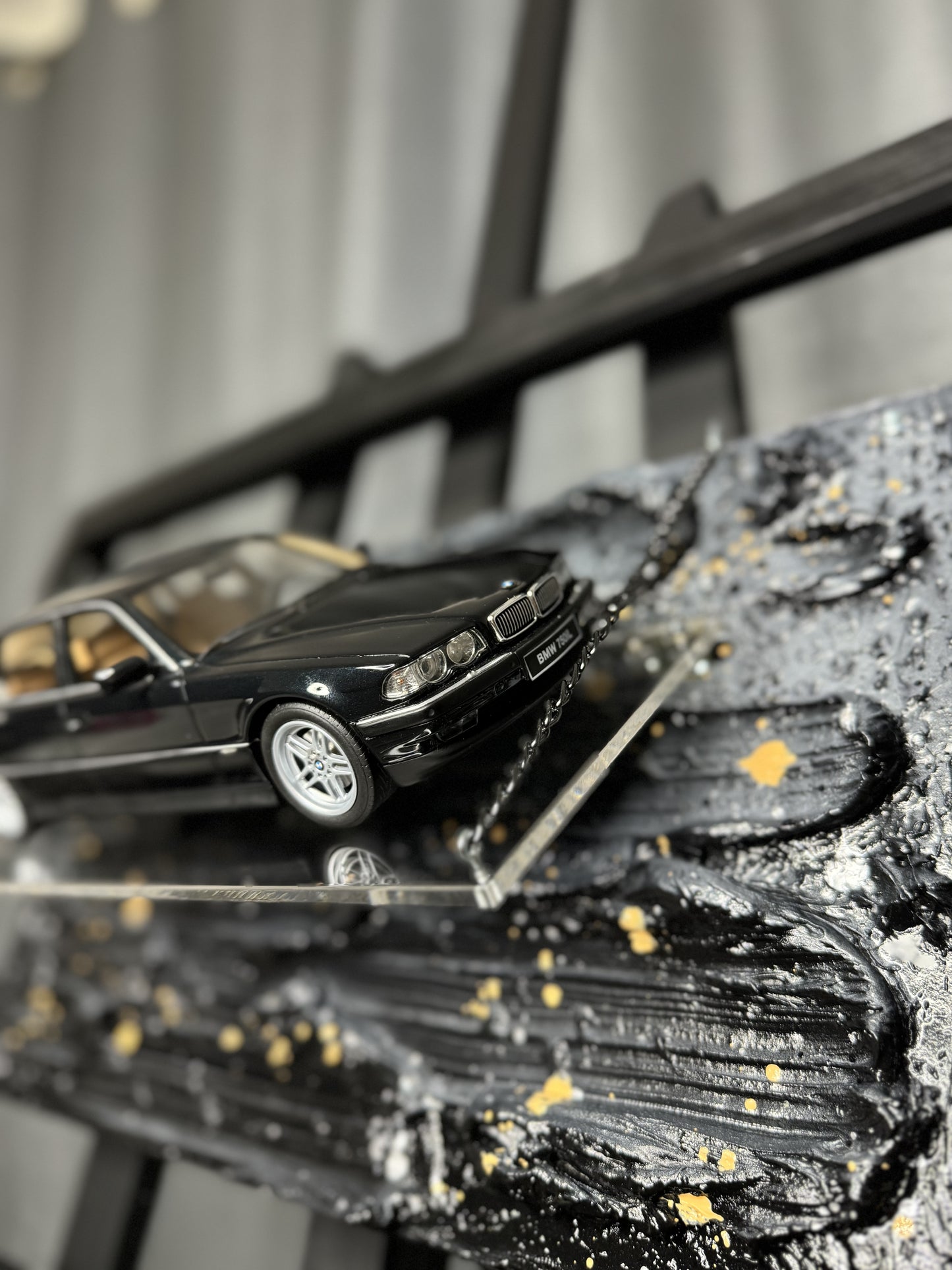 BMW E38 750 iL Black