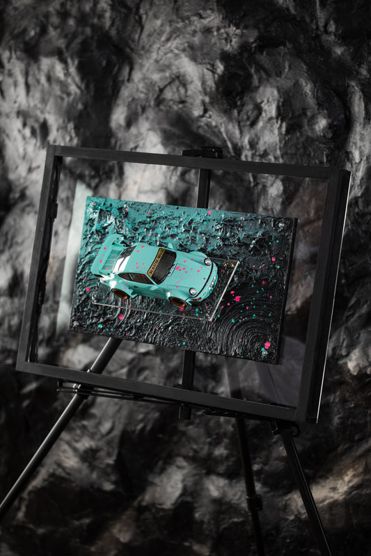 PORSCHE 911 964 RWB TIFFANY BLUE